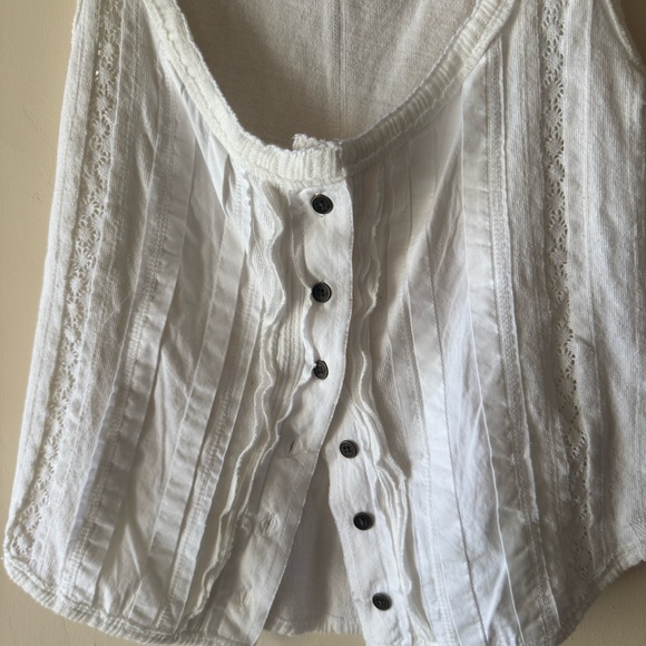 Cotton Textured Tank by Free People - Picture 2 of 4